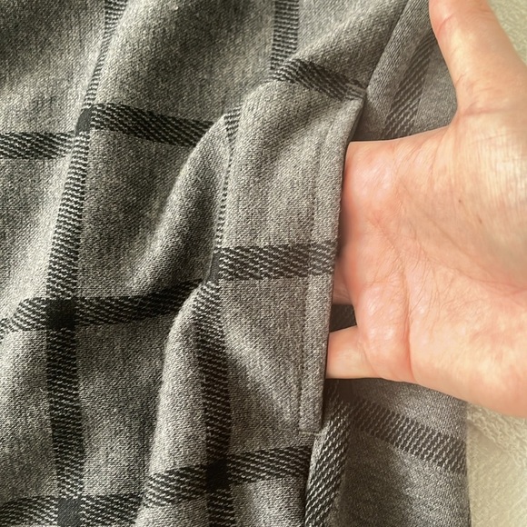 Banana Republic Windowpane Plaid Skater Dress – Size 6 – Preppy Academia Style - Picture 8 of 8